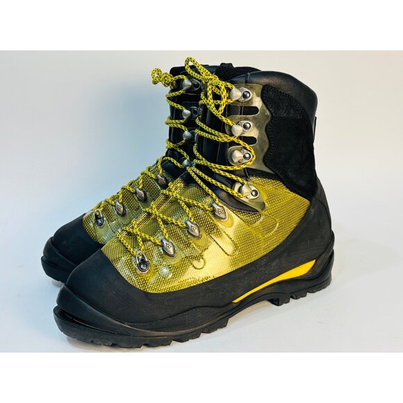 Vasque Ice 9000 Mountaineering Boots Yellow Black Men’s US 11 M Waterproof - Picture 6 of 12